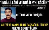 Ali ÜNAL Vefat Etmiştir