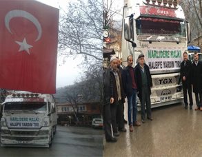 Halep’e Bir El’de Narlıdere Köyü’nden